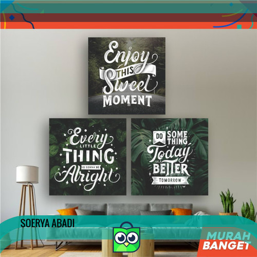 Detail Hiasan Dinding Berupa Quotes Nomer 47