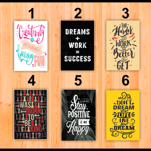 Detail Hiasan Dinding Berupa Quotes Nomer 7
