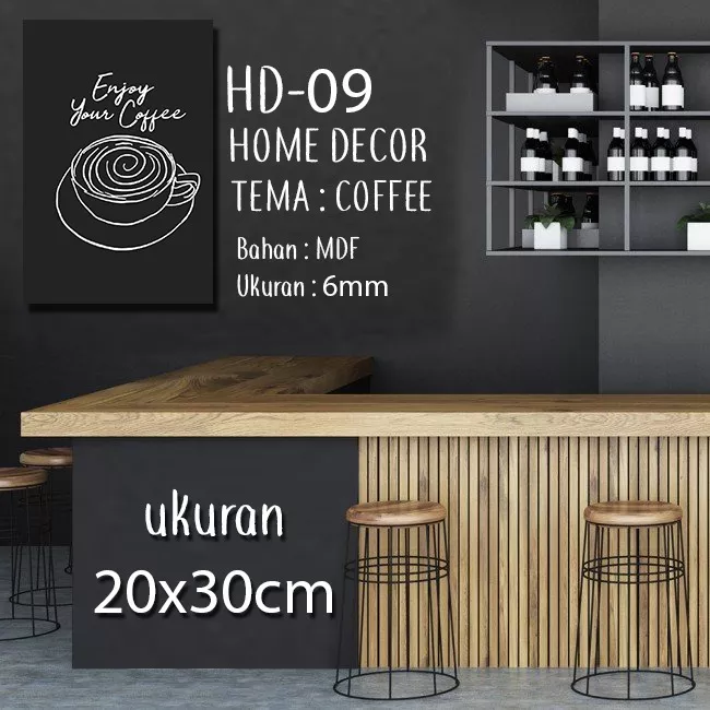 Detail Hiasan Dinding Cafe Sederhana Nomer 47