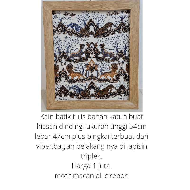 Detail Hiasan Dinding Dari Kain Batik Nomer 26