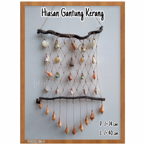 Detail Hiasan Dinding Dari Kerang Nomer 13