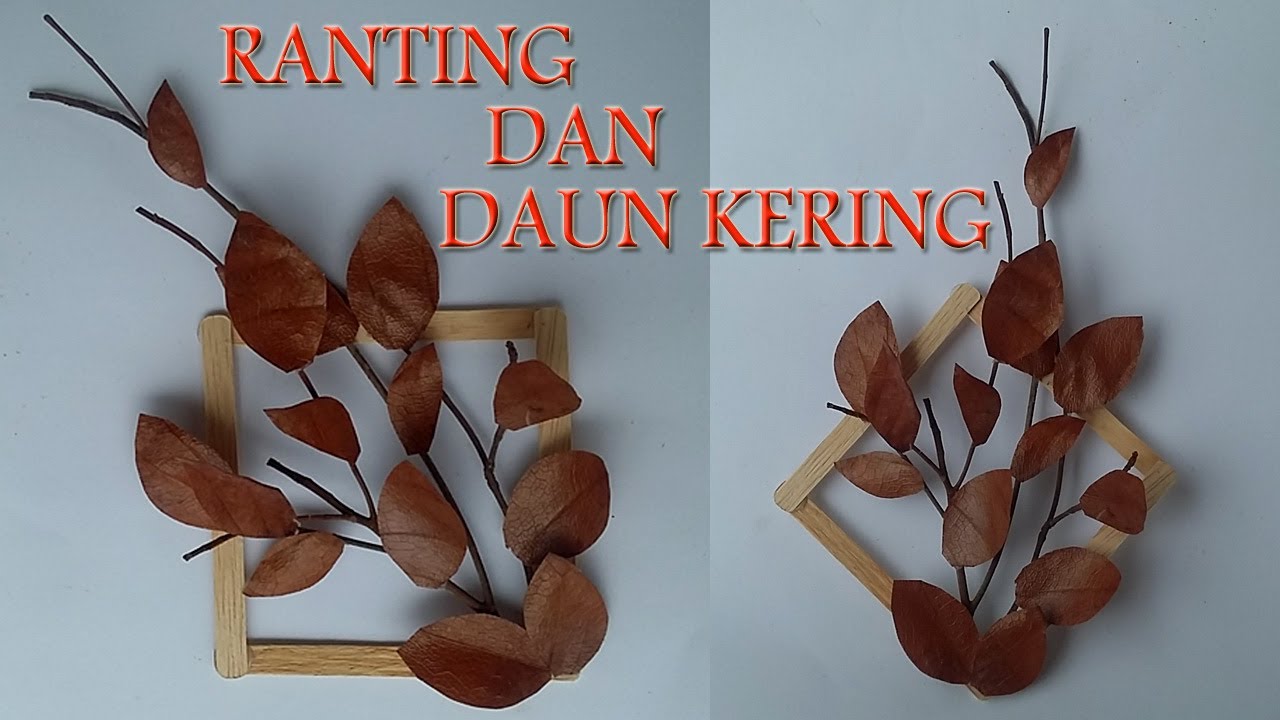 Hiasan Dinding Dari Ranting Kering - KibrisPDR