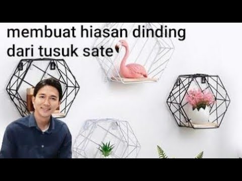 Detail Hiasan Dinding Dari Tusuk Sate Nomer 13