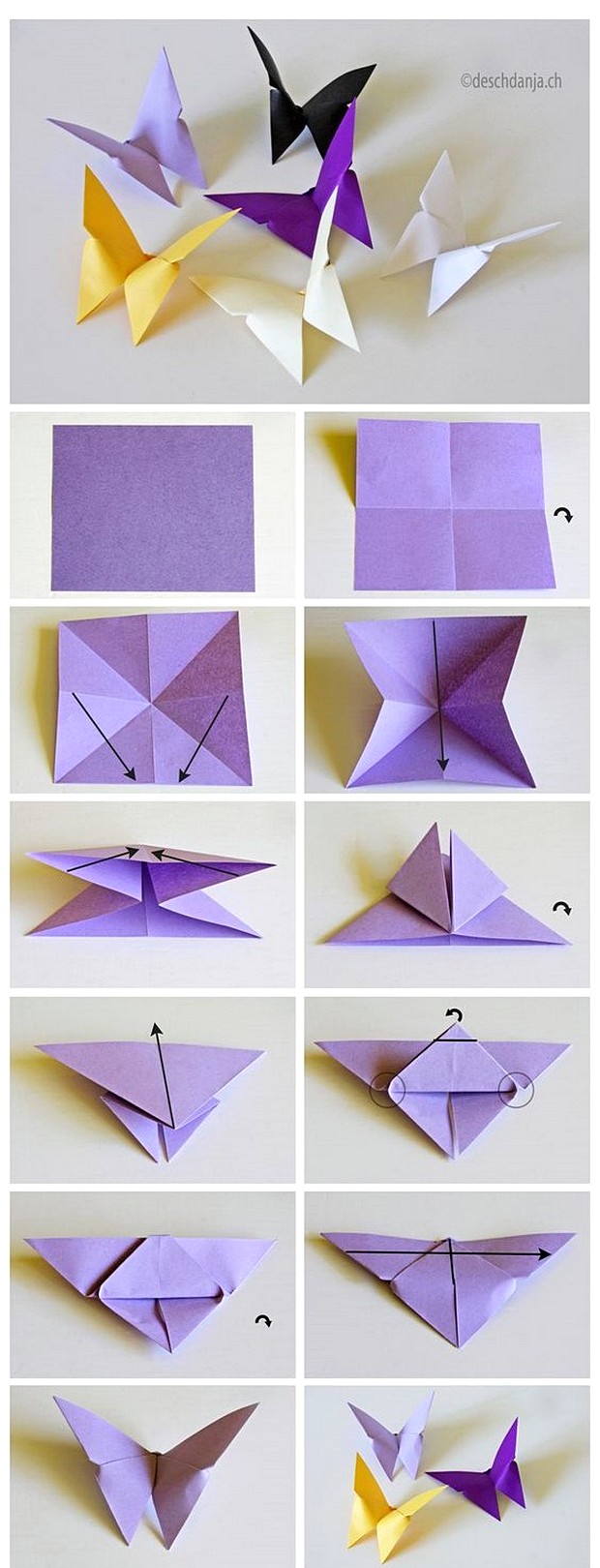 Detail Hiasan Dinding Dengan Origami Nomer 26