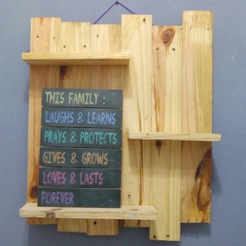 Detail Hiasan Dinding Gantung Dari Kayu Nomer 49