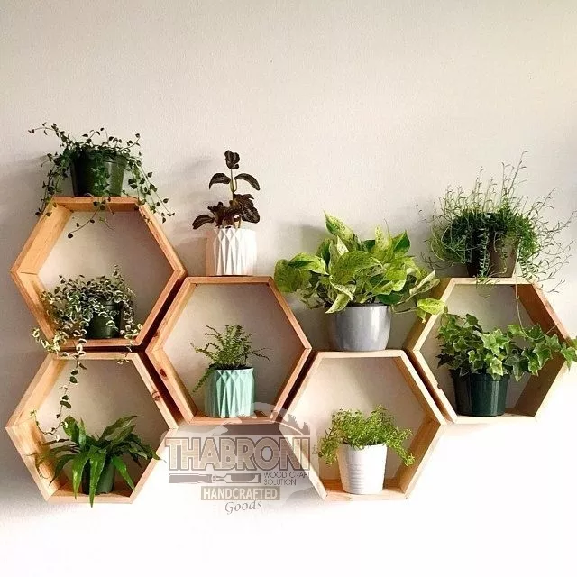 Detail Hiasan Dinding Hexagonal Nomer 2