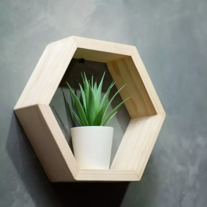Detail Hiasan Dinding Hexagonal Nomer 39