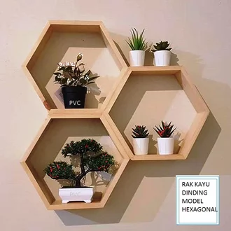 Detail Hiasan Dinding Hexagonal Nomer 54