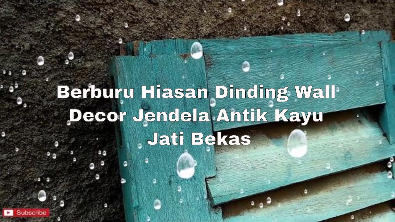 Detail Hiasan Dinding Jendela Kayu Nomer 42