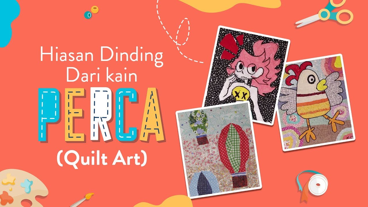 Detail Hiasan Dinding Kain Perca Nomer 49