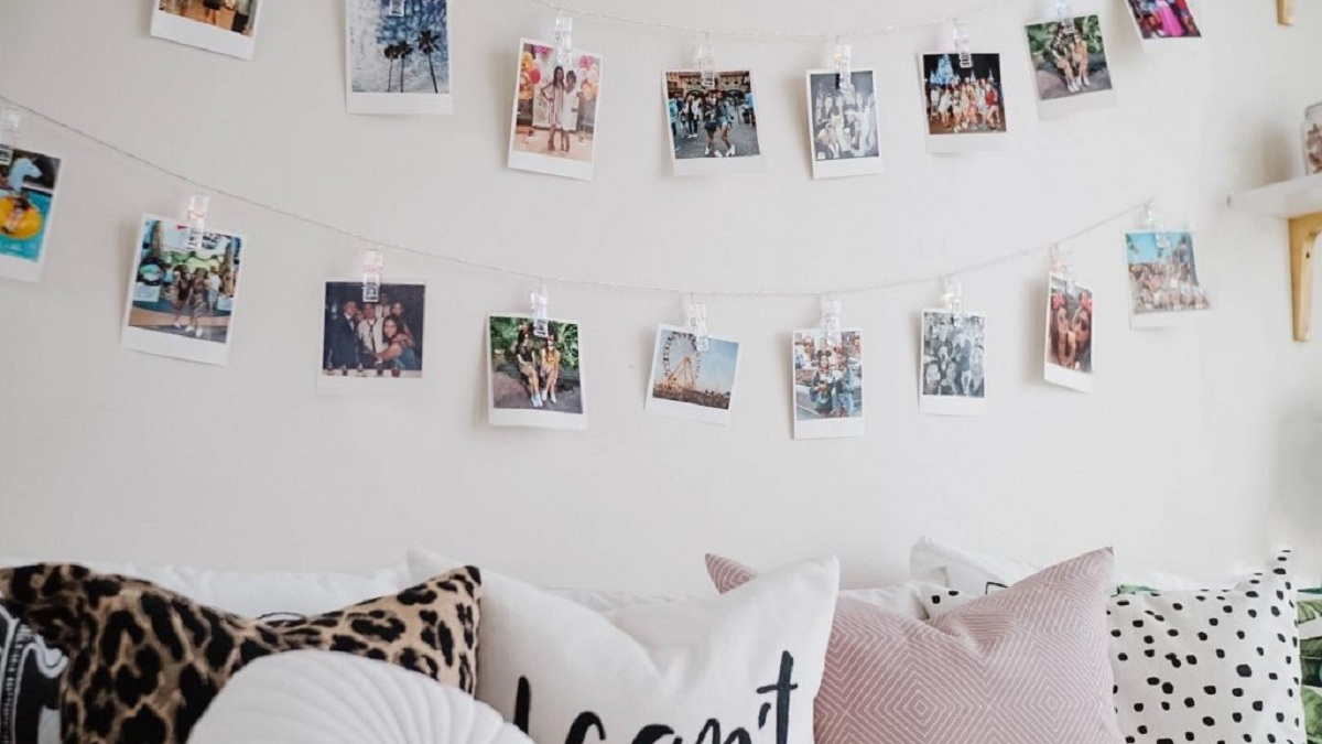 Detail Hiasan Dinding Kamar Dengan Foto Polaroid Nomer 45