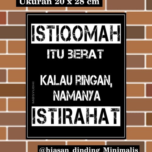 Detail Hiasan Dinding Kata Kata Keren Nomer 44