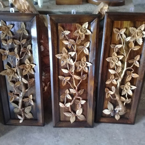 Detail Hiasan Dinding Kayu Jati Nomer 4