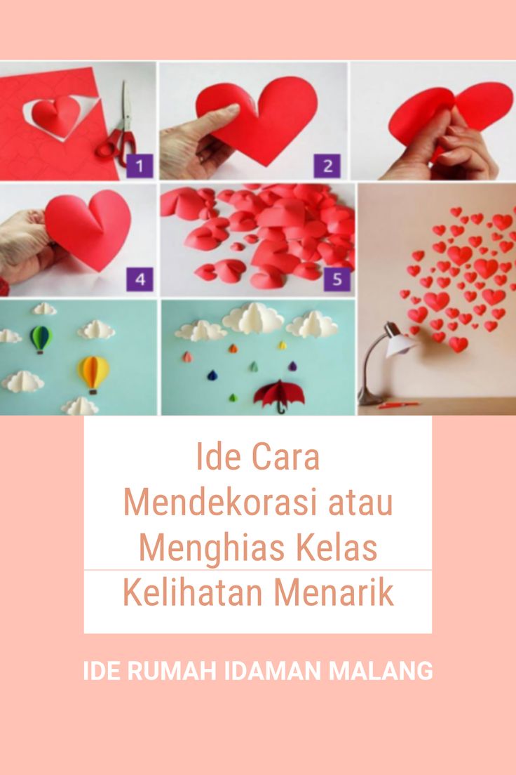 Detail Hiasan Dinding Kelas Dari Kertas Origami Nomer 16