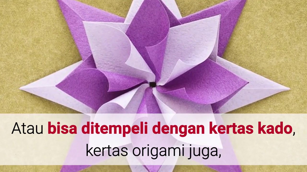 Detail Hiasan Dinding Kelas Dari Kertas Origami Nomer 26