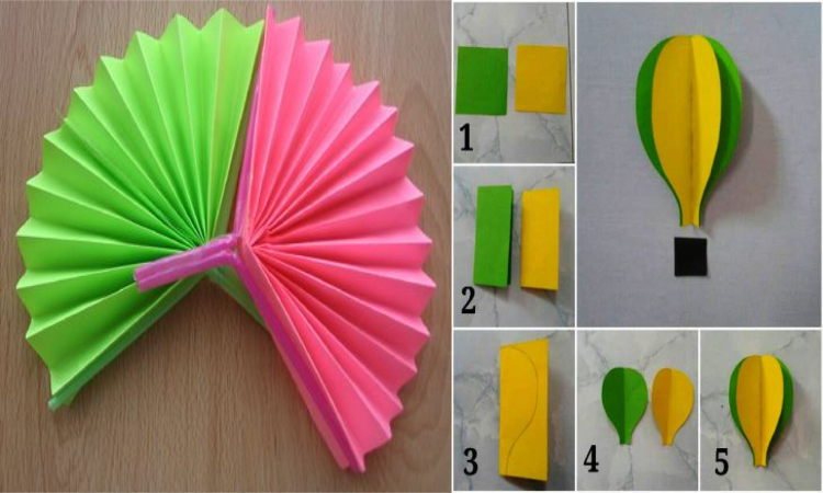 Detail Hiasan Dinding Kelas Dari Kertas Origami Nomer 52