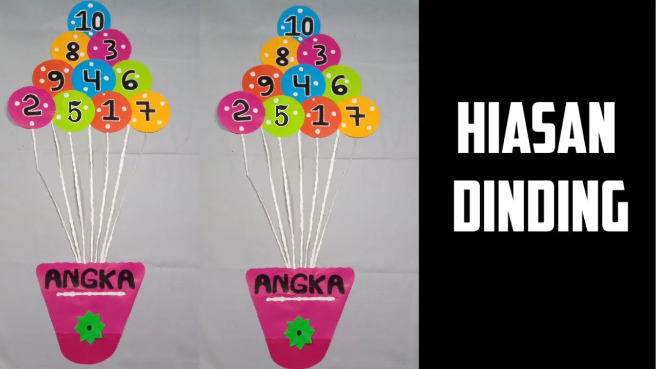 Detail Hiasan Dinding Kelas Dari Origami Nomer 17