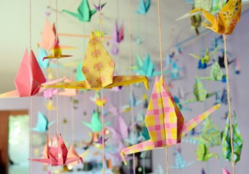 Detail Hiasan Dinding Kelas Dari Origami Nomer 50