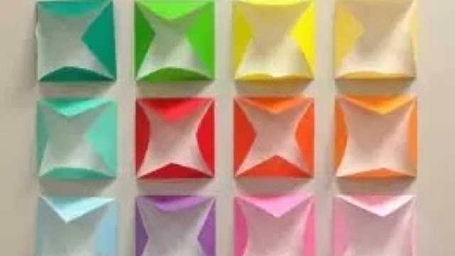 Detail Hiasan Dinding Kertas Origami Nomer 28