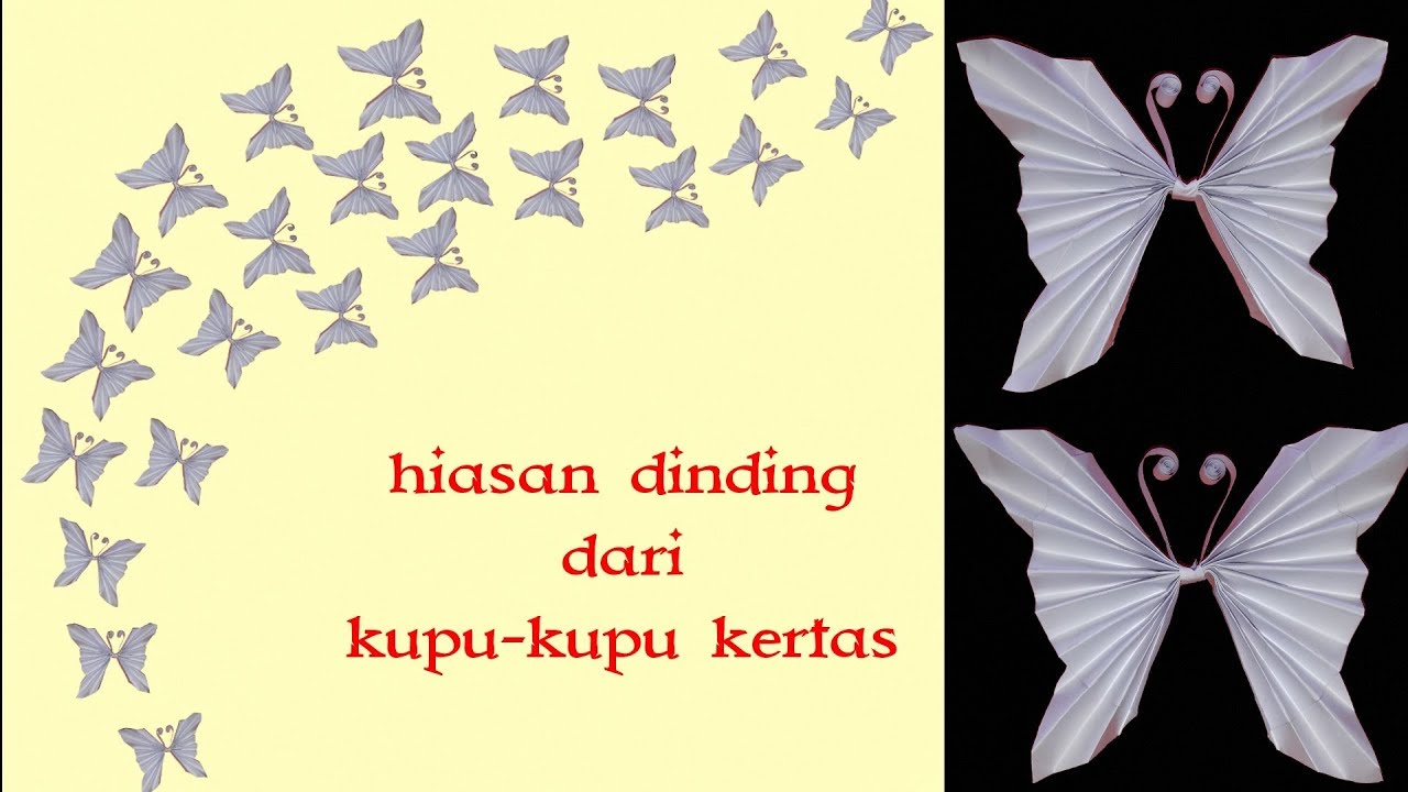 Detail Hiasan Dinding Kupu Kupu Nomer 32