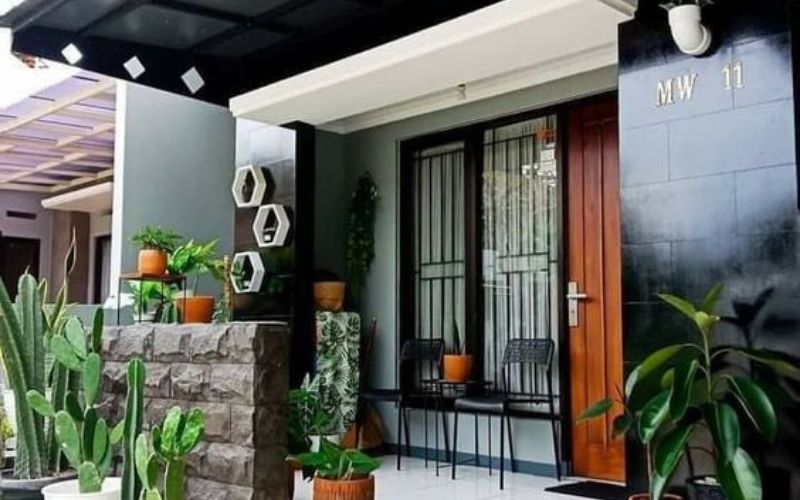 Detail Hiasan Dinding Teras Depan Rumah Nomer 29