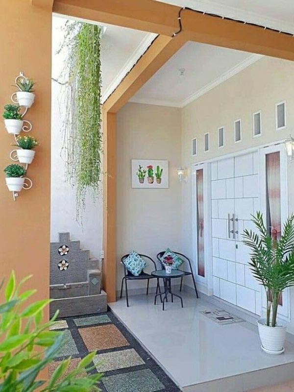 Detail Hiasan Dinding Teras Rumah Sederhana Nomer 8