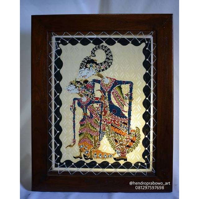 Detail Hiasan Dinding Wayang Nomer 43