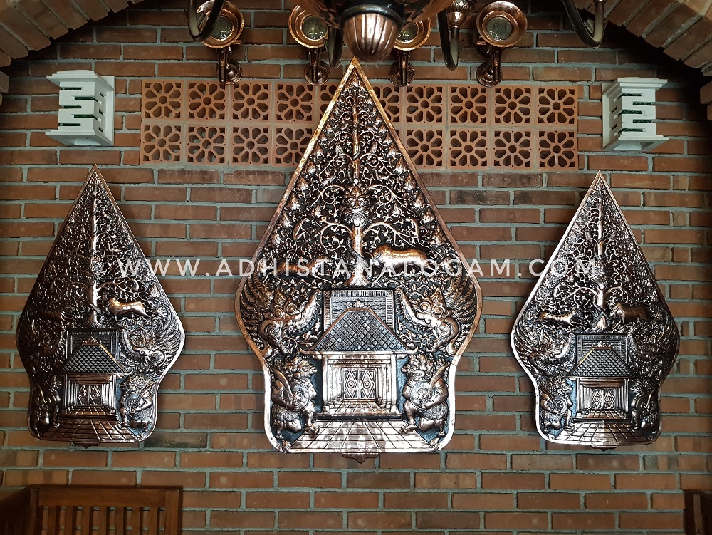 Detail Hiasan Dinding Wayang Nomer 45