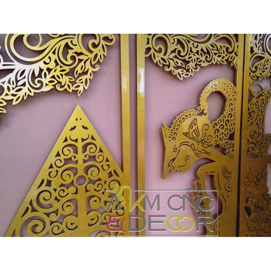 Detail Hiasan Dinding Wayang Nomer 46