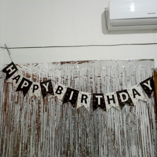 Detail Hiasan Happy Birthday Di Dinding Nomer 14
