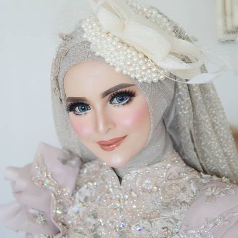 Detail Hiasan Hijab Pengantin Nomer 28