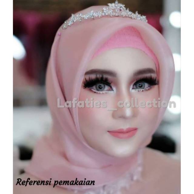 Detail Hiasan Hijab Pengantin Nomer 43