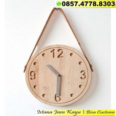 Detail Hiasan Jam Dinding Dari Kayu Nomer 24