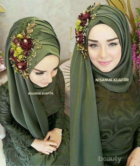 Detail Hiasan Jilbab Di Kepala Nomer 28