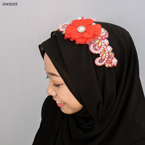 Detail Hiasan Jilbab Pesta Nomer 50