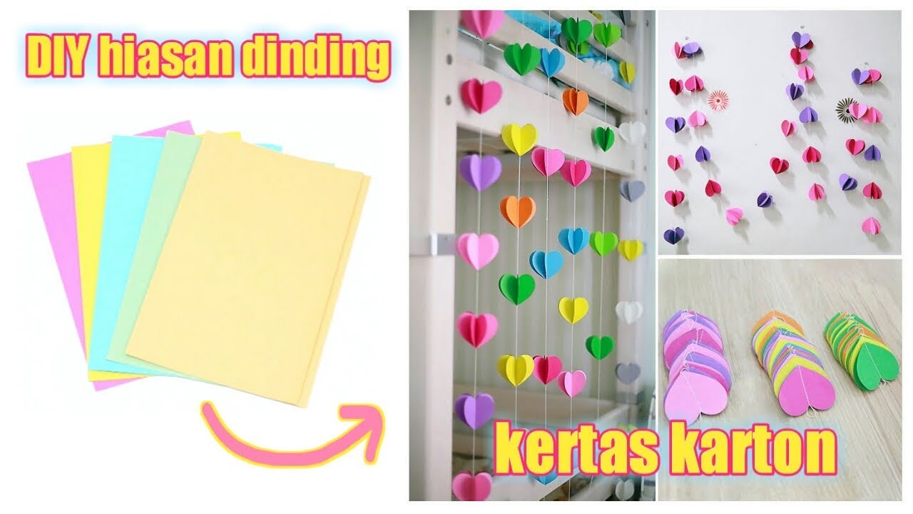 Hiasan Kamar Dari Karton - KibrisPDR