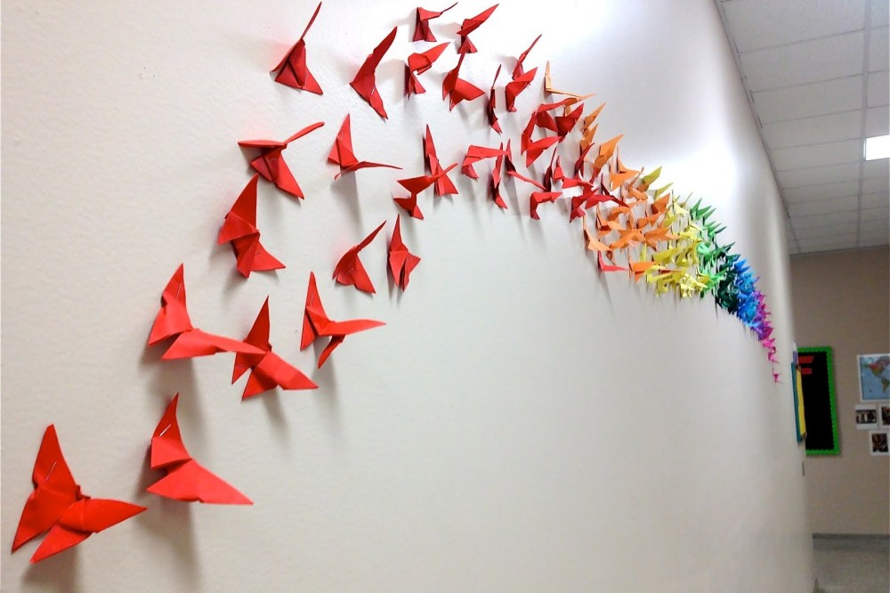 Detail Hiasan Kelas Dari Origami Nomer 31