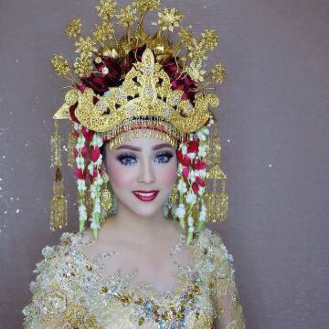 Detail Hiasan Kepala Pengantin Palembang Nomer 16