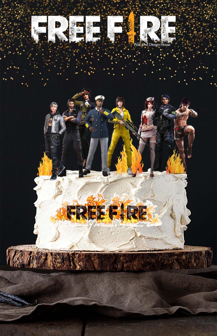 Detail Hiasan Kue Free Fire Nomer 2