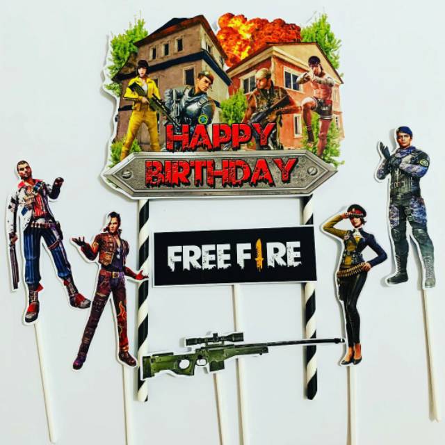 Detail Hiasan Kue Free Fire Nomer 41