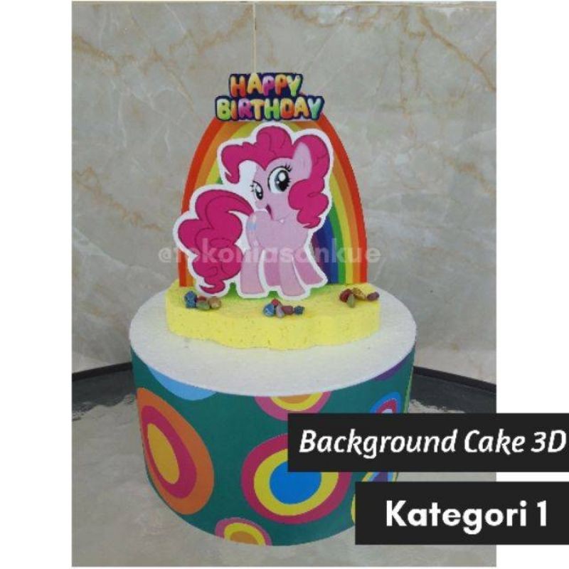 Detail Hiasan Kue Kuda Poni Nomer 56