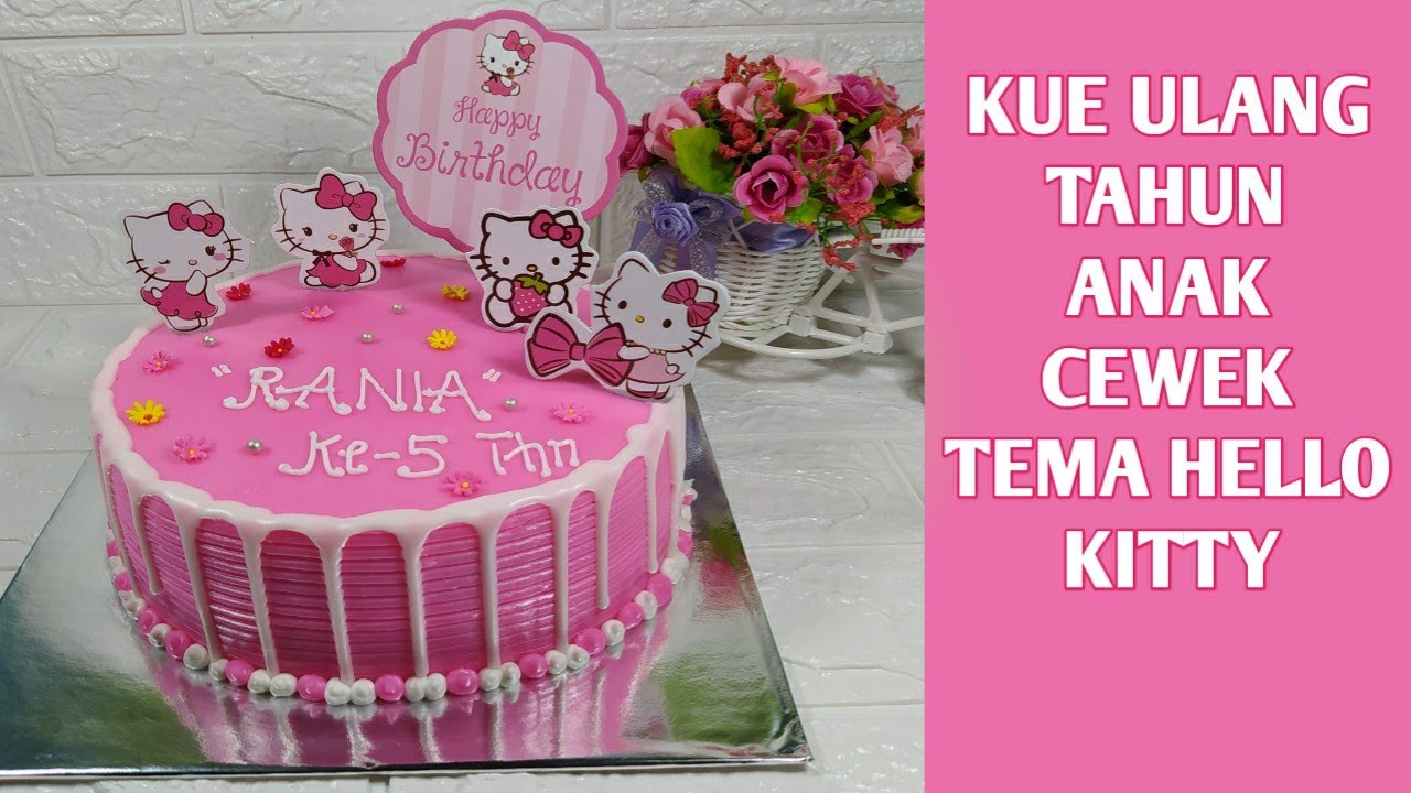 Detail Hiasan Kue Ulang Tahun Anak Perempuan Nomer 20