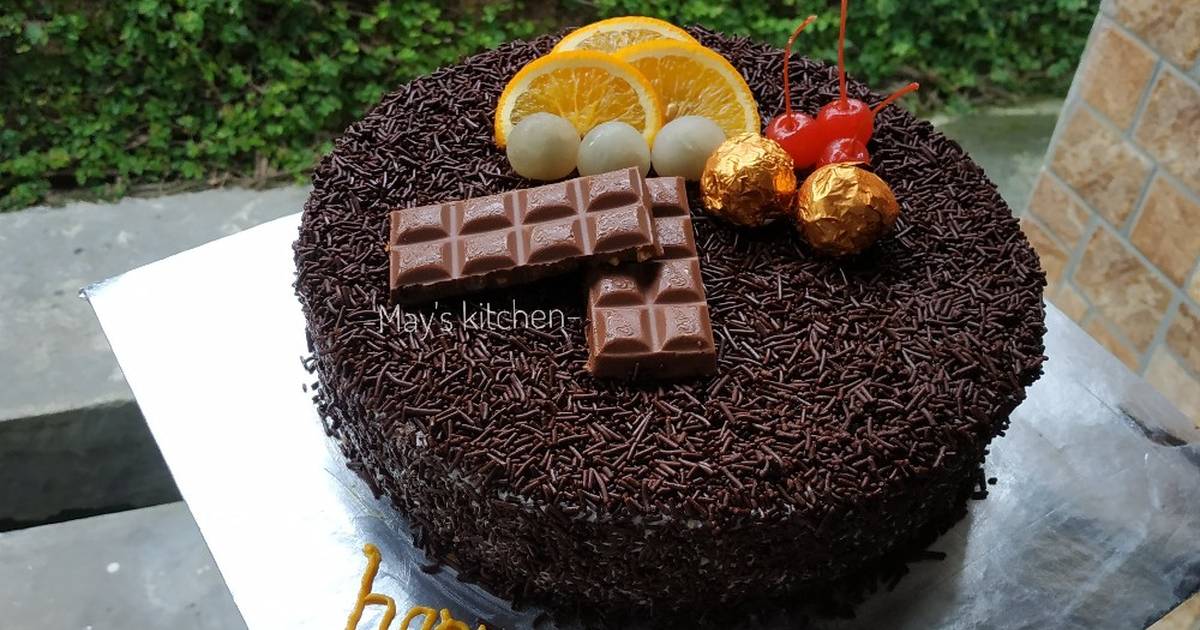 Detail Hiasan Kue Ultah Coklat Nomer 38