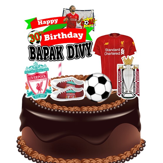 Detail Hiasan Kue Ultah Gambar Bola Nomer 22