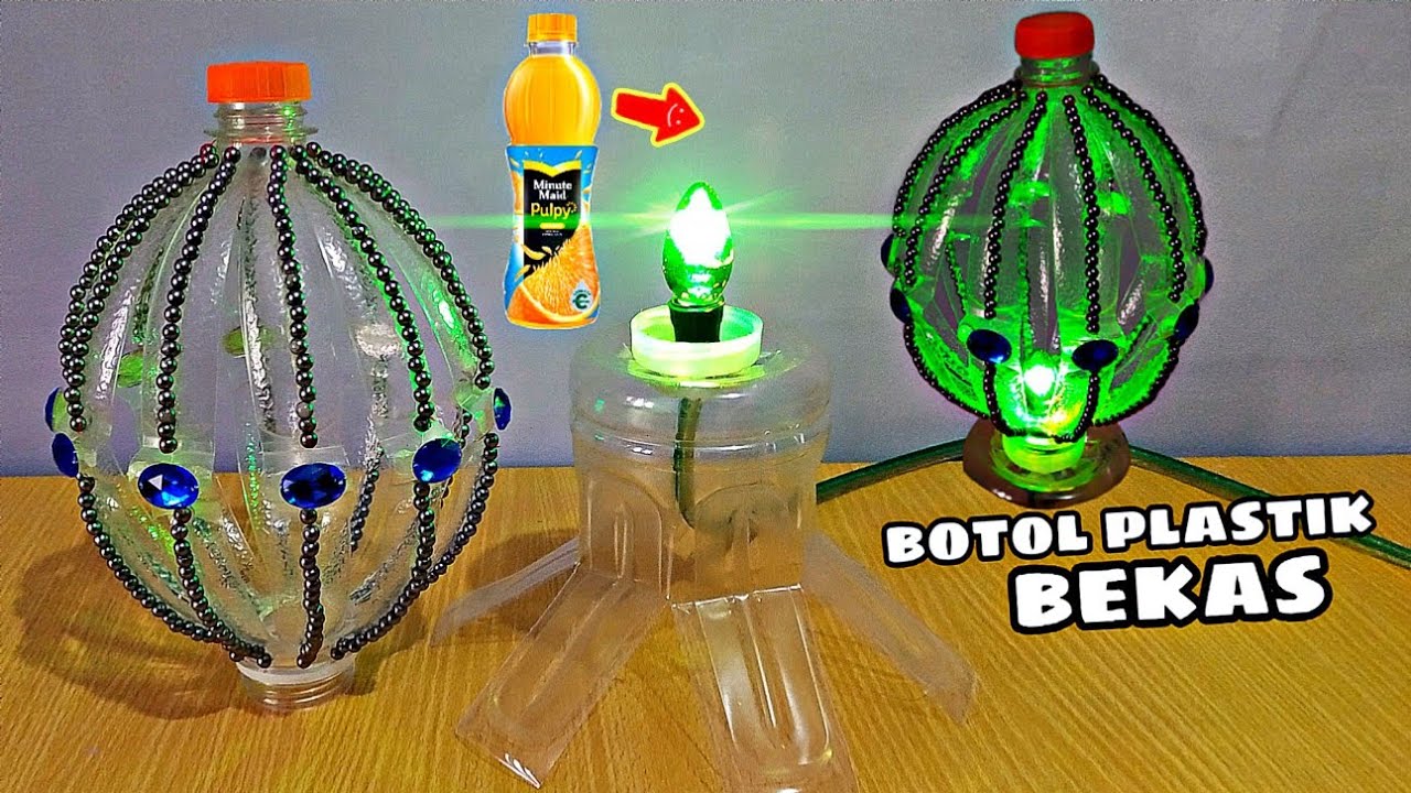 Detail Hiasan Lampu Dari Botol Bekas Nomer 6