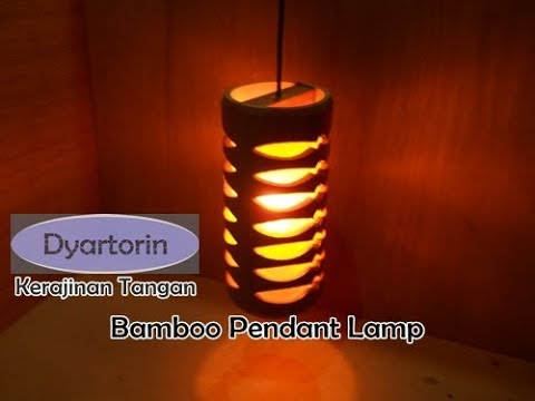 Detail Hiasan Lampu Gantung Dari Bambu Nomer 20