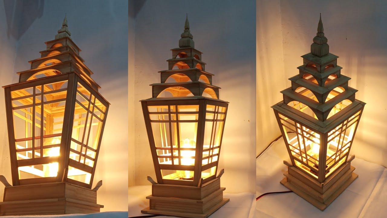 Detail Hiasan Lampu Gantung Dari Bambu Nomer 6