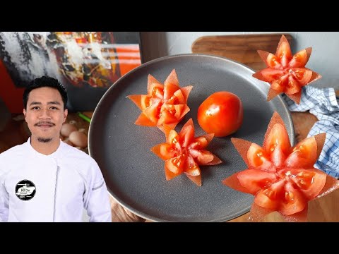 Detail Hiasan Makanan Dari Tomat Nomer 2
