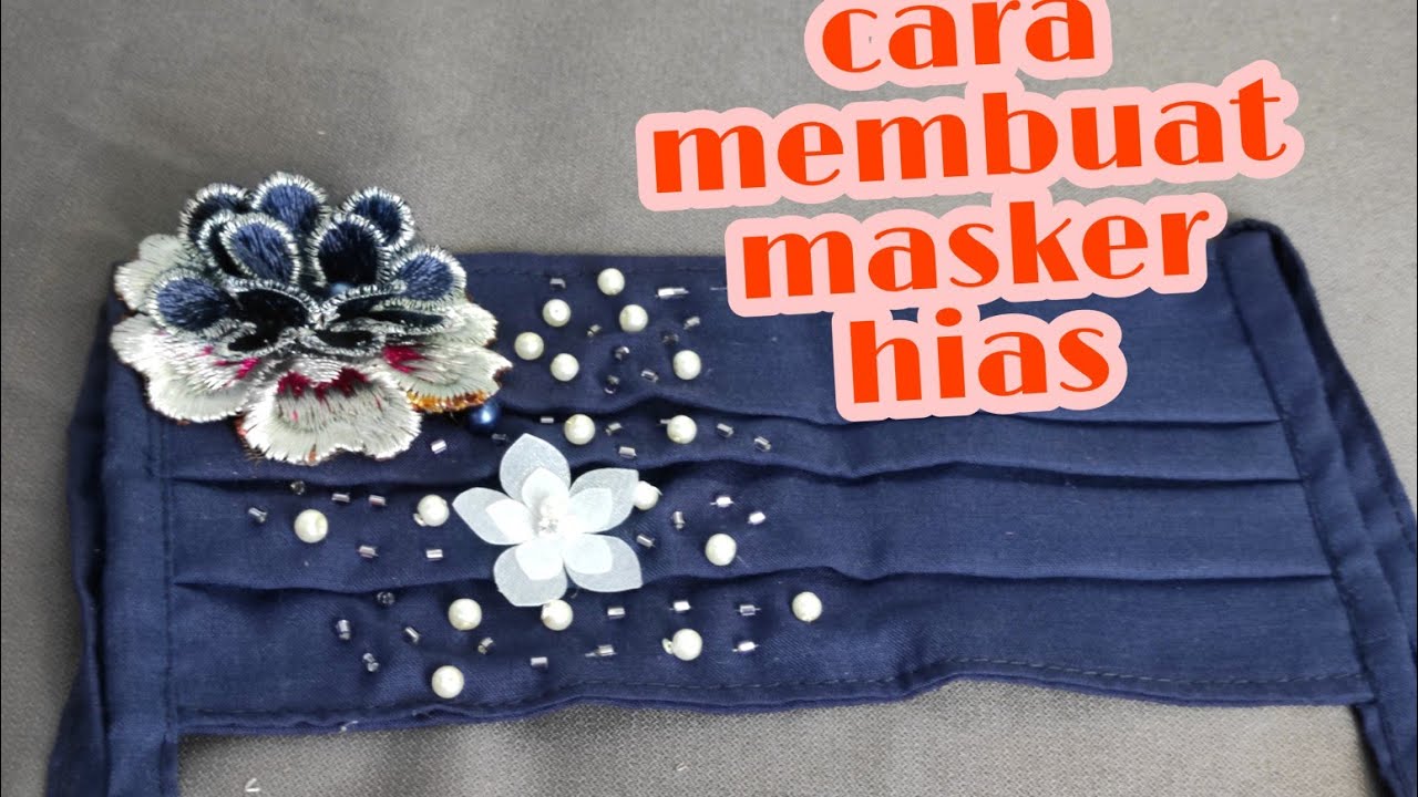 Detail Hiasan Masker Kain Nomer 22