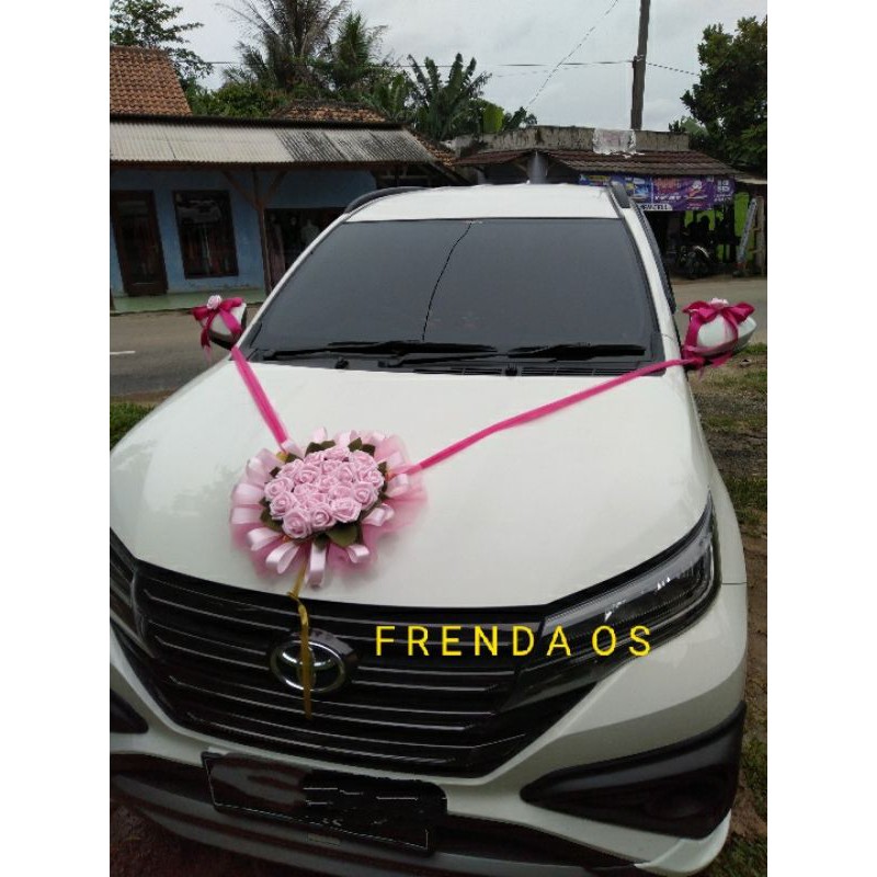 Detail Hiasan Mobil Pengantin Nomer 35